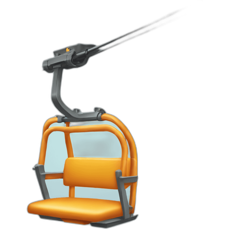 chair lift no background emoji