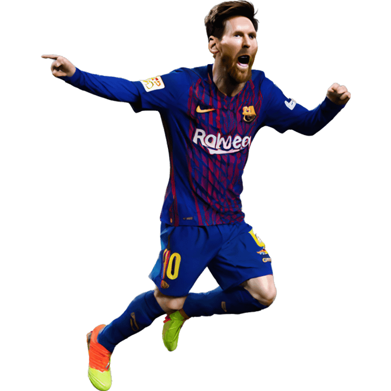 Messi dancing emoji