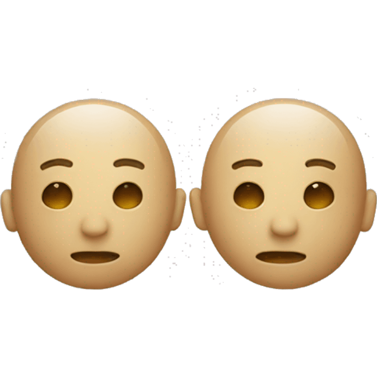 round with two heads emoji