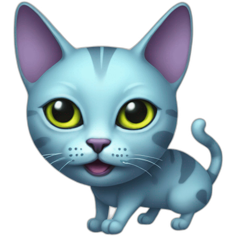 An alien cat emoji