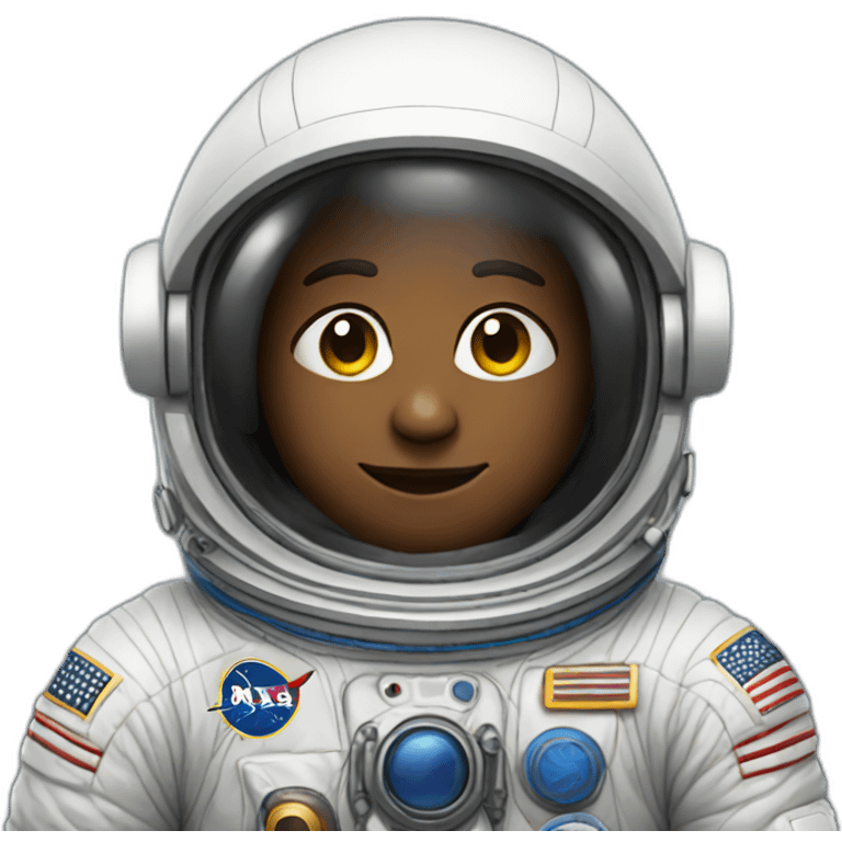 ASTRONAUT WITH IPHONE emoji