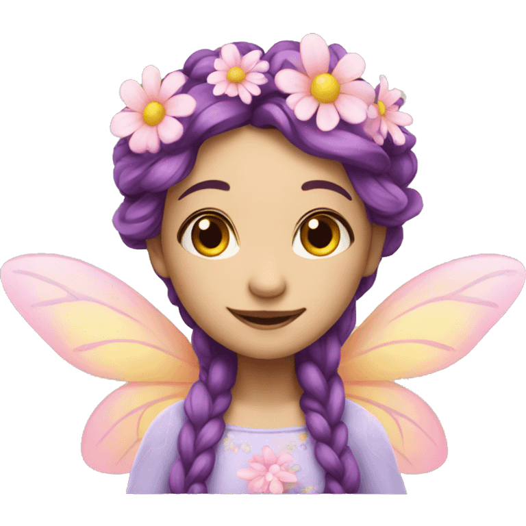 Fairy of flower emoji