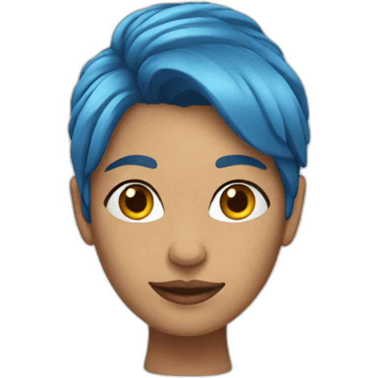 blue-hair-woman emoji