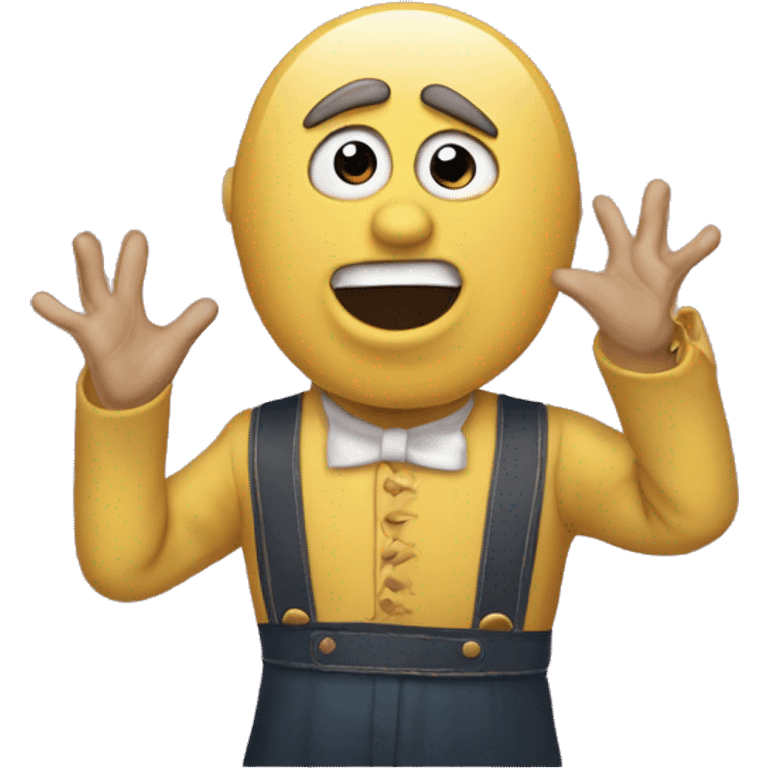 une scène de théatre emoji