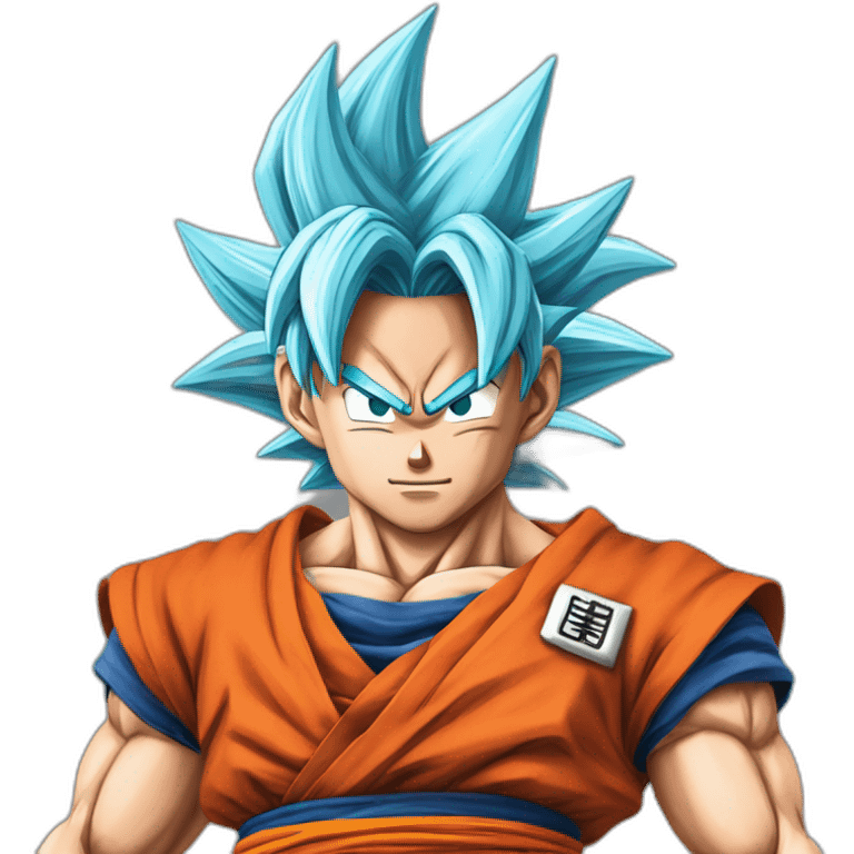 Goku ssgss kaioken emoji