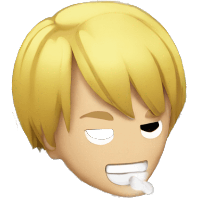 Sanji smoking emoji