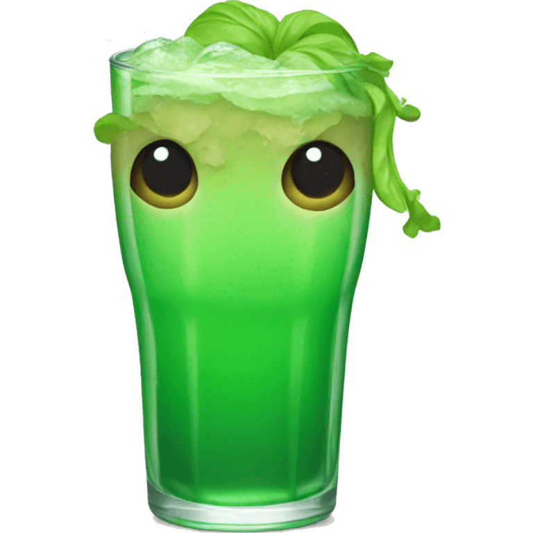 green punch emoji