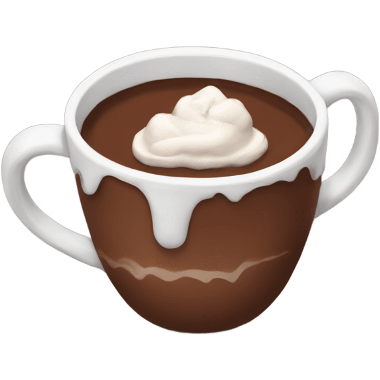 Hot chocolate emoji