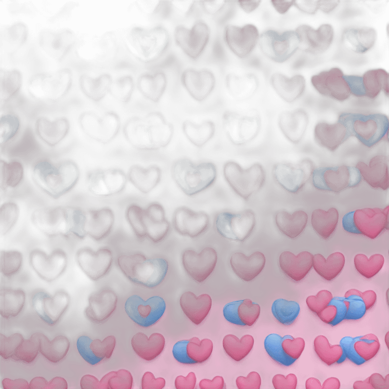 Blue heart Huggies to teddy bear pink emoji