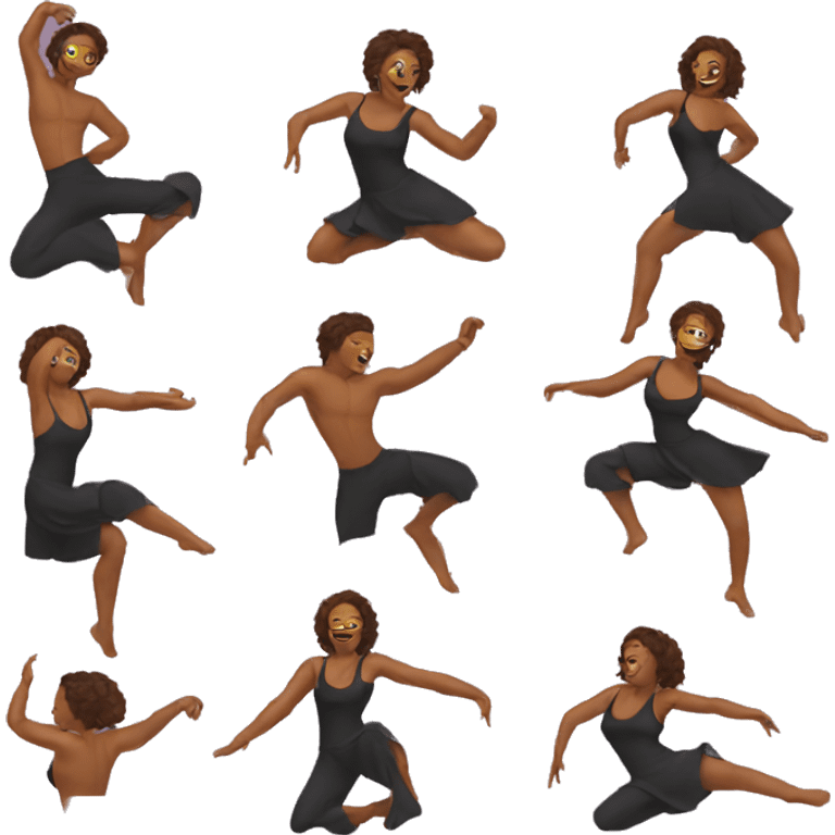 Hot dance  emoji