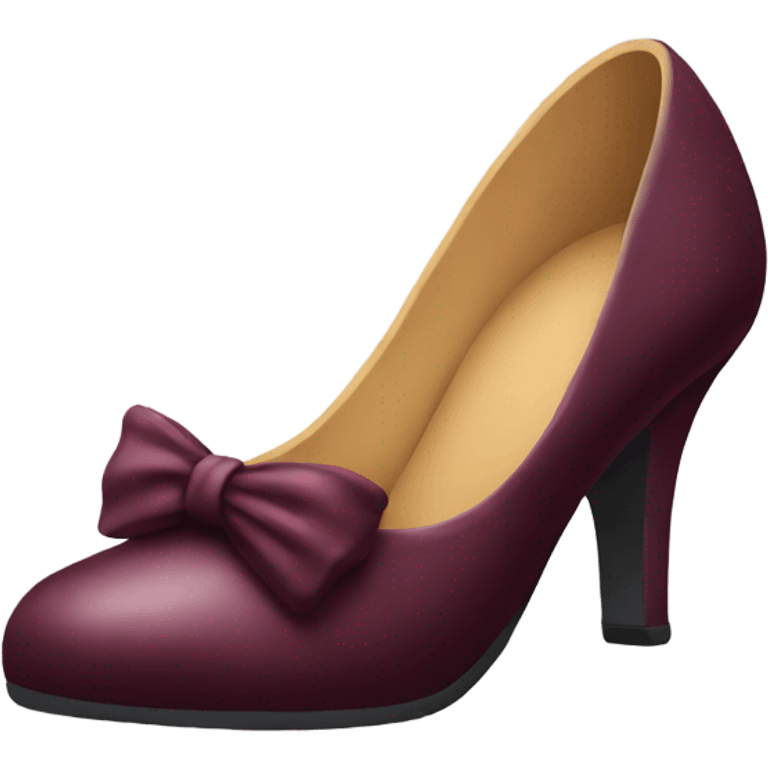 Wine shoes emoji