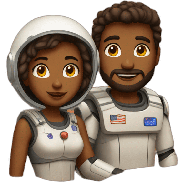 Couple on mars emoji