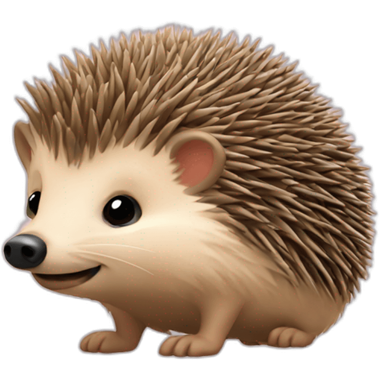 hedgehog computer emoji