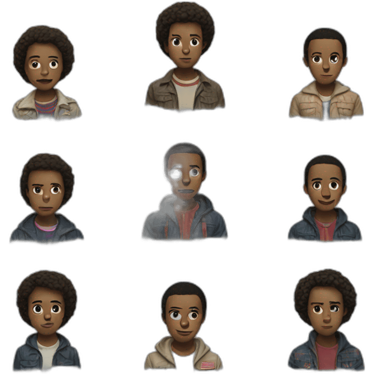 eleven stranger things emoji