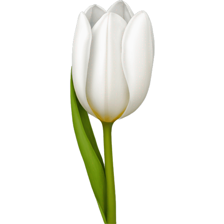 White tulip emoji