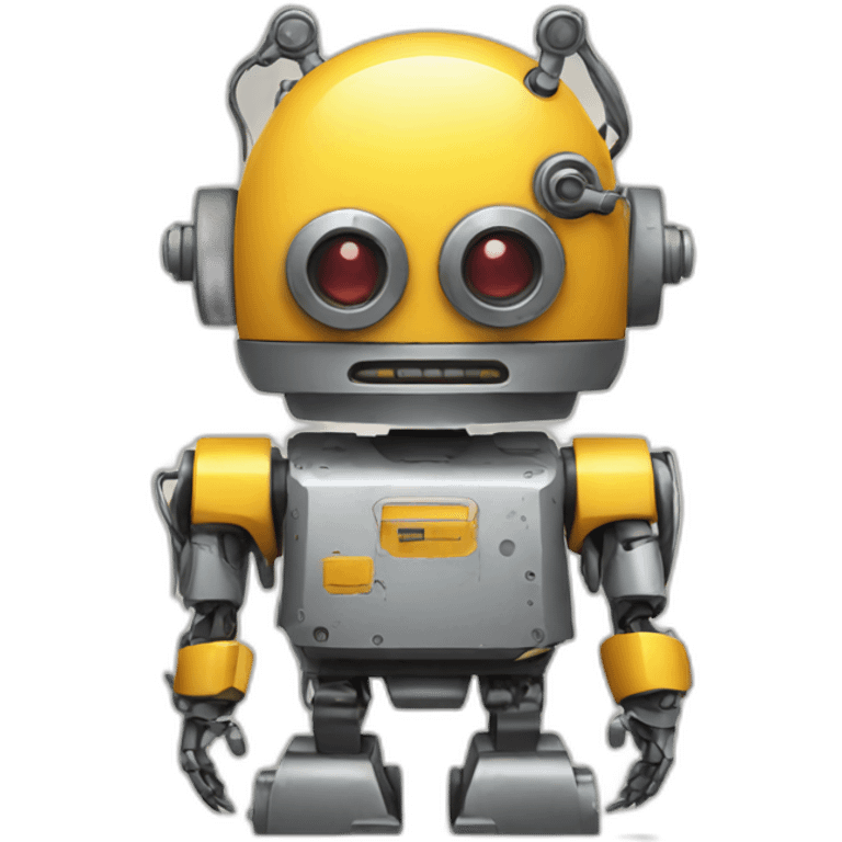 robot with tools emoji