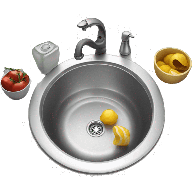 Dishes in sink emoji