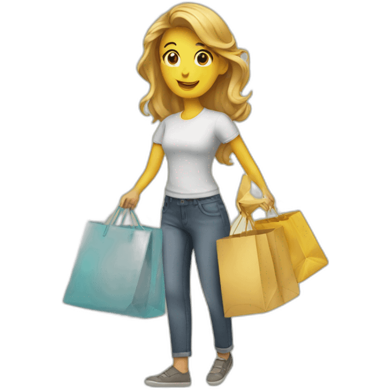 shopping emoji