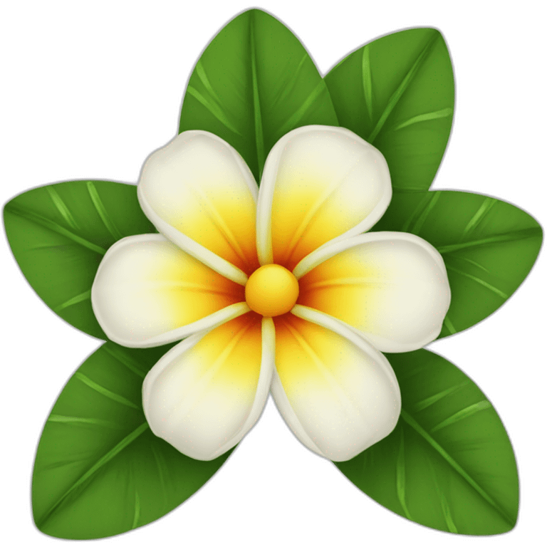 Polynesian flower emoji