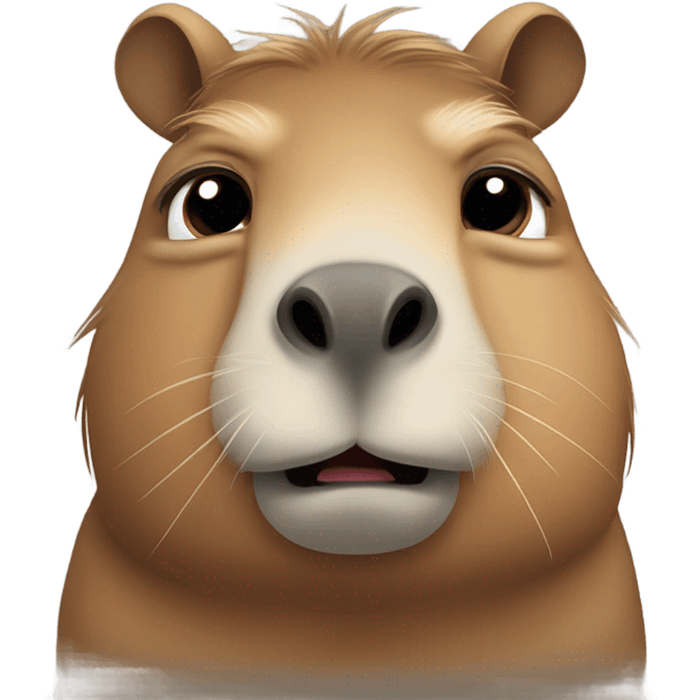 upset capybara emoji