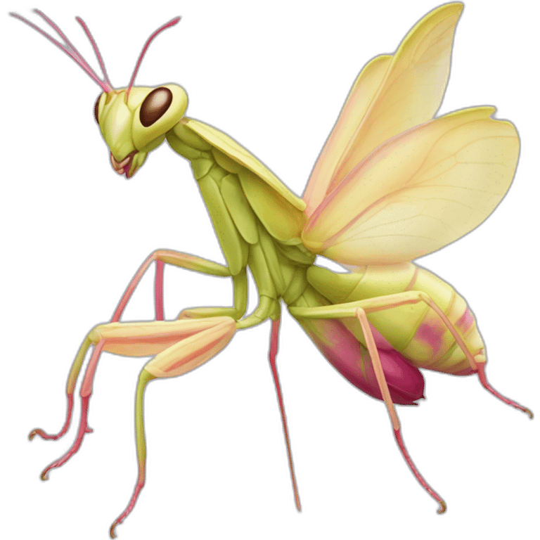 Orchid Mantis emoji