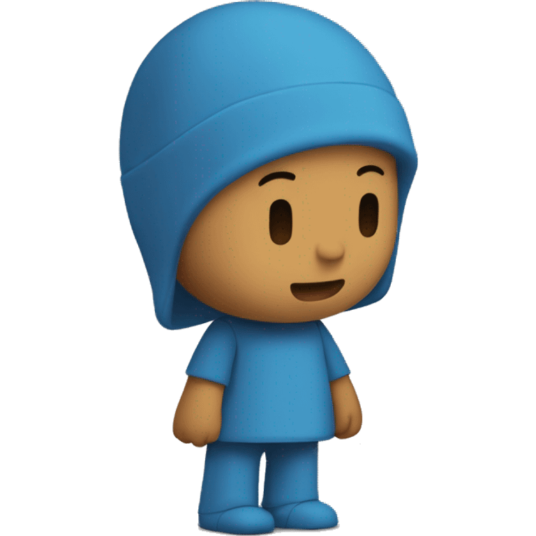 pocoyo saying "jangan ya dek ya emoji