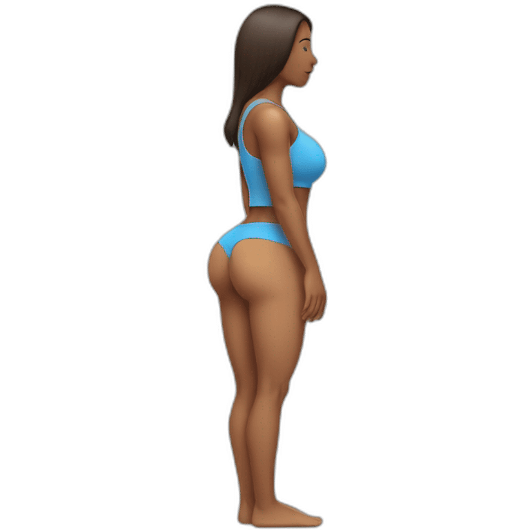 glute woman emoji