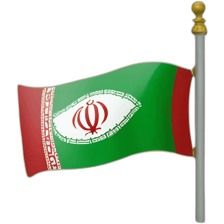 old iran flag emoji