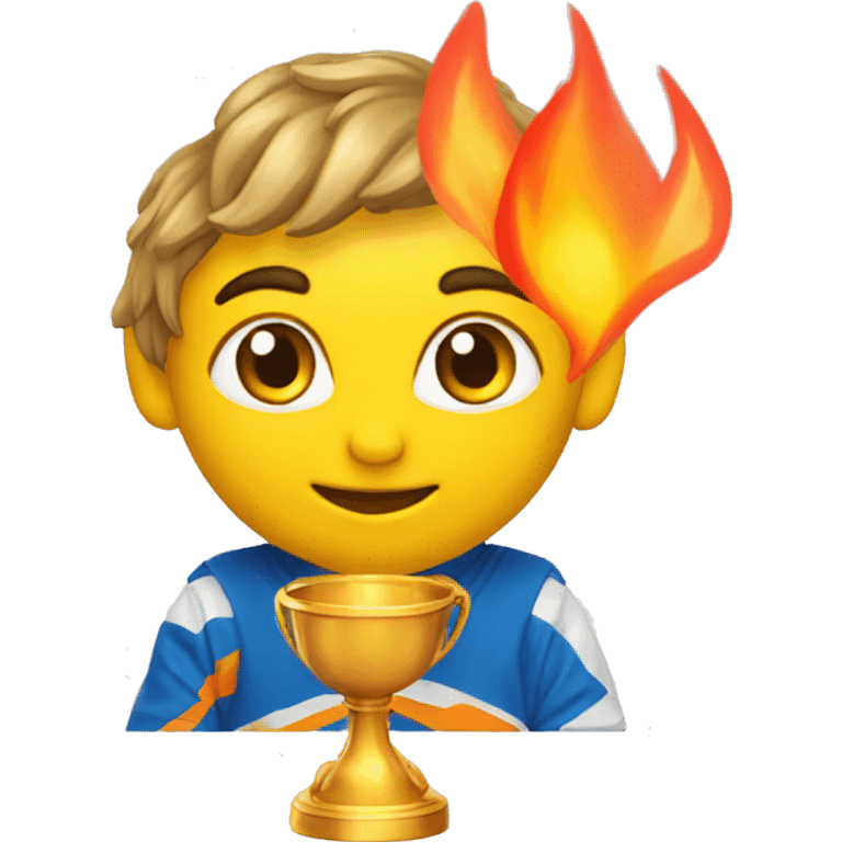 flamme olympique emoji