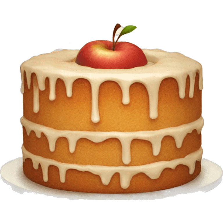 apple cake emoji