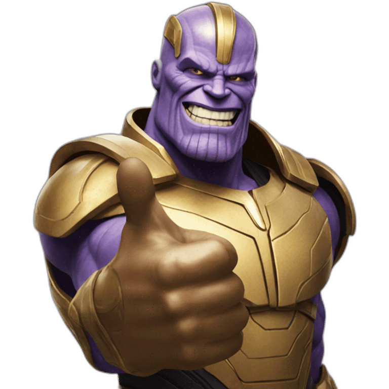 thanos thumbs up emoji