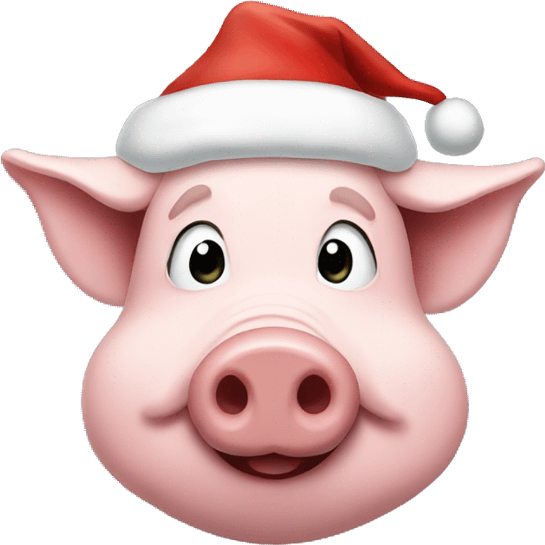 Pig

Santa Claus

 emoji