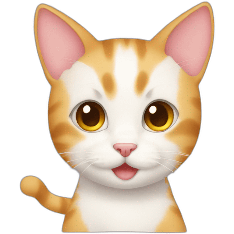 cute cat anime emoji