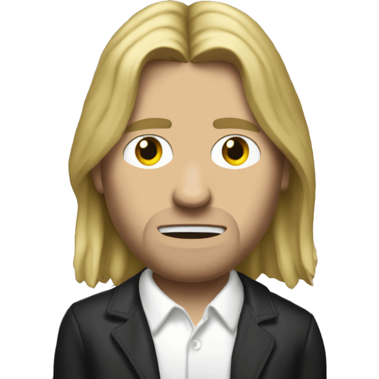 kurt cobain as  NWA member emoji