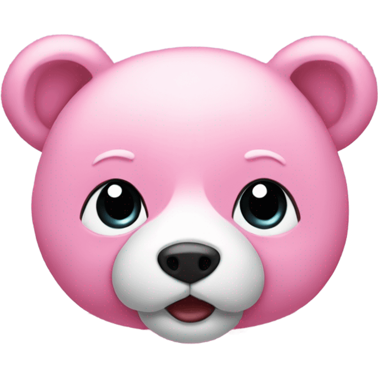 osito de peluche rosa emoji