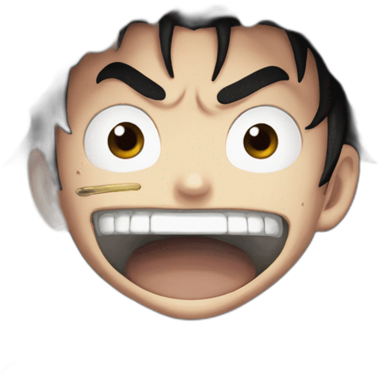 Luffy gear five emoji