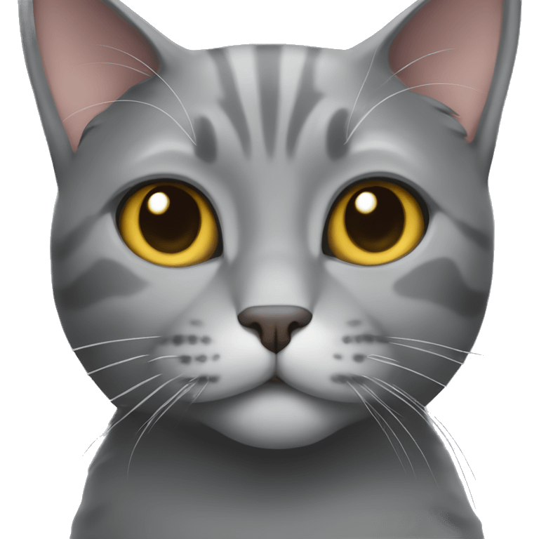 gray cat british emoji