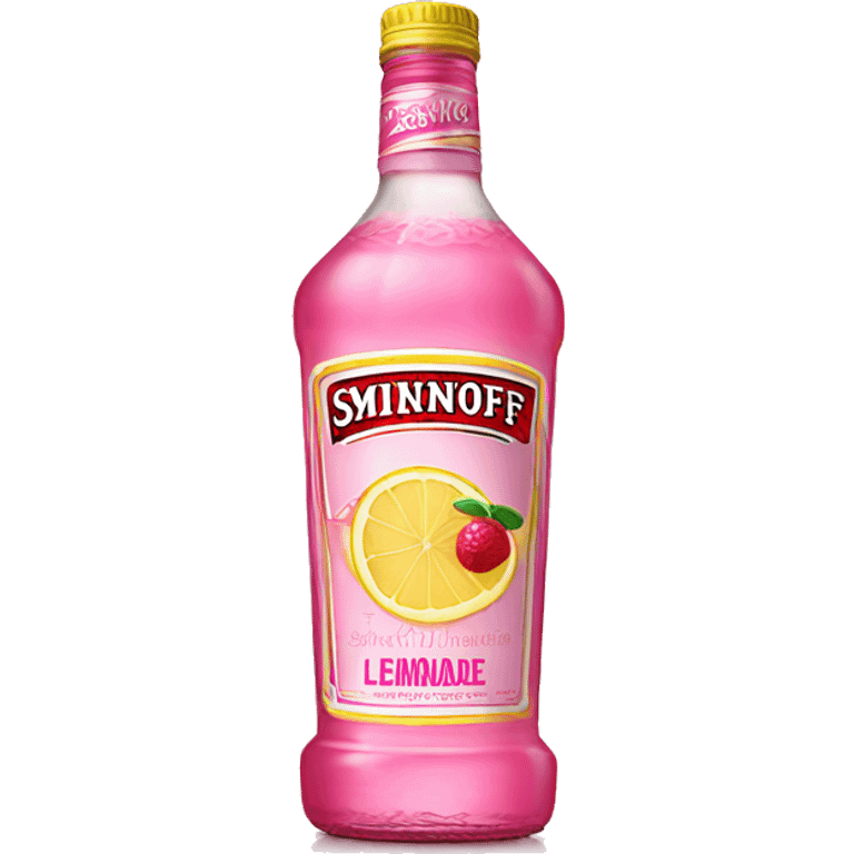 smirnoff pink lemonade alcohol  emoji