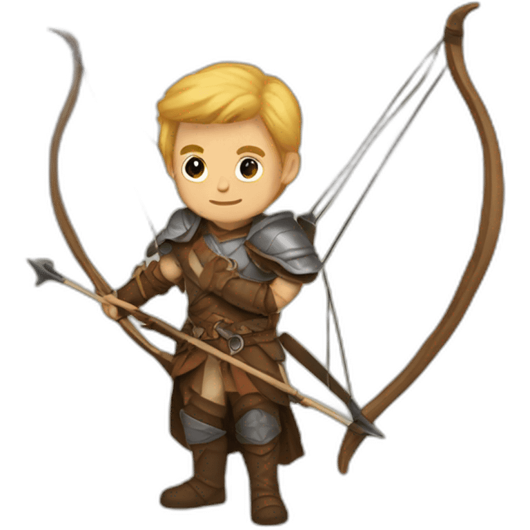 Dungeons and Dragons archer emoji