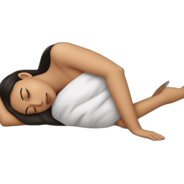 Kim kardachian sleep emoji