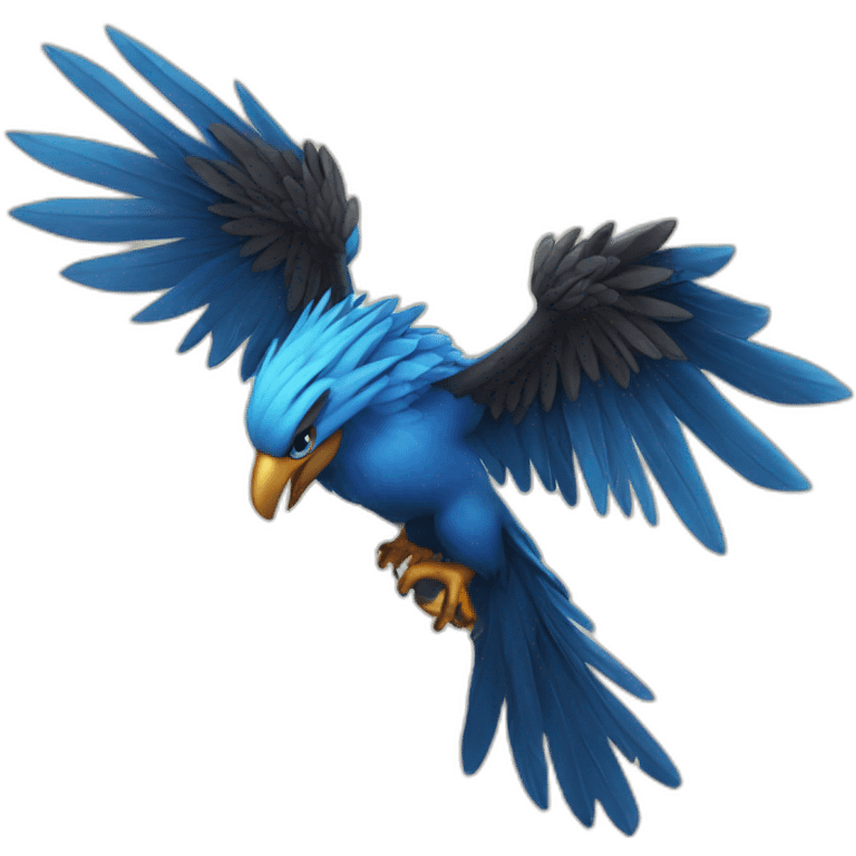 Fenix azul emoji