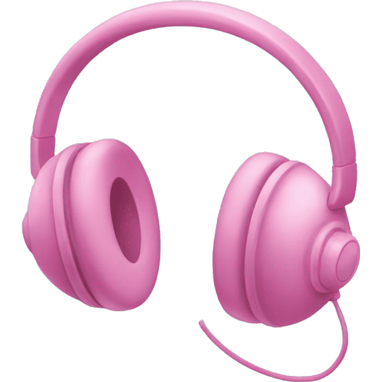 pink headphones emoji