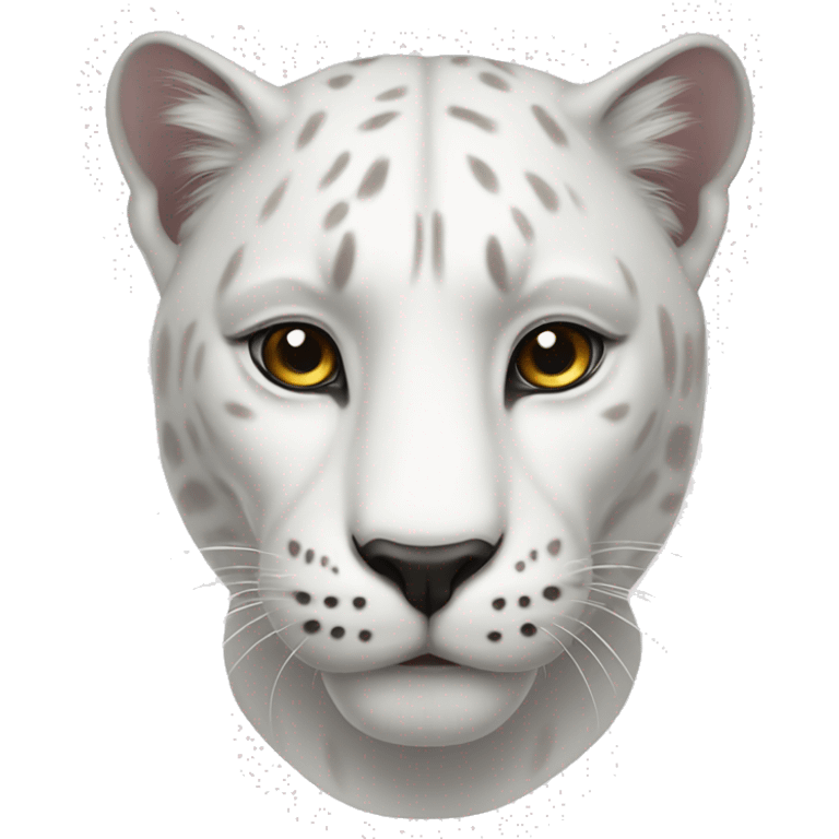 White Panther  emoji