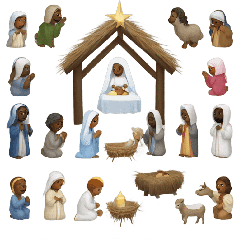 Nativity Scene  emoji