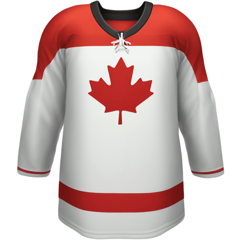 Hockey jersey Canada emoji