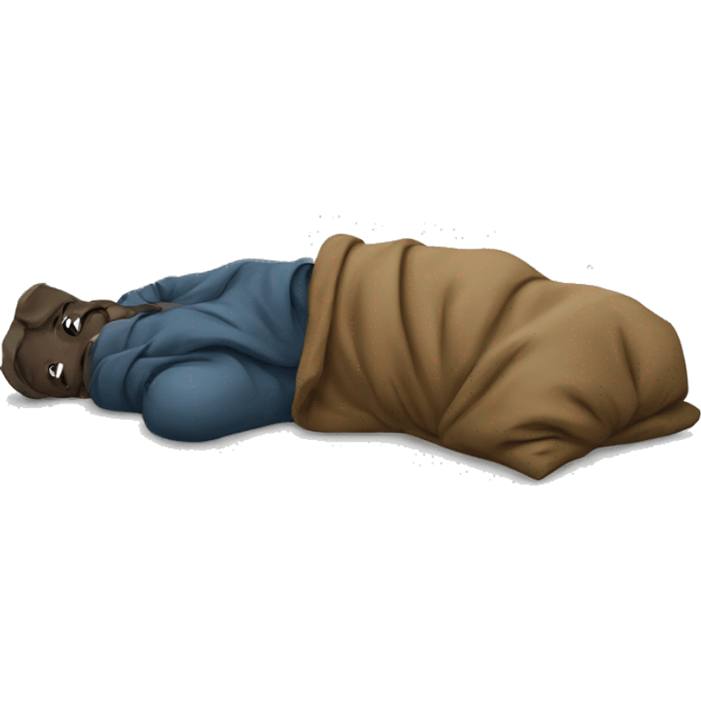 Rough sleeper emoji