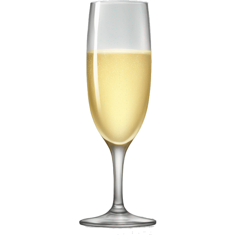 Champagne glass emoji