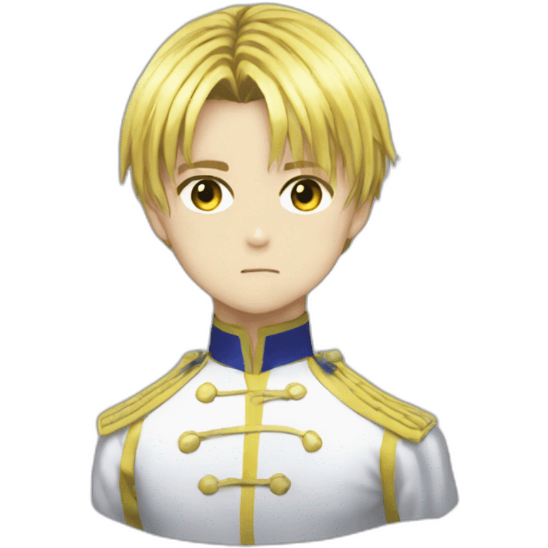 Kurapika is drowning in an indescribable emptiness emoji