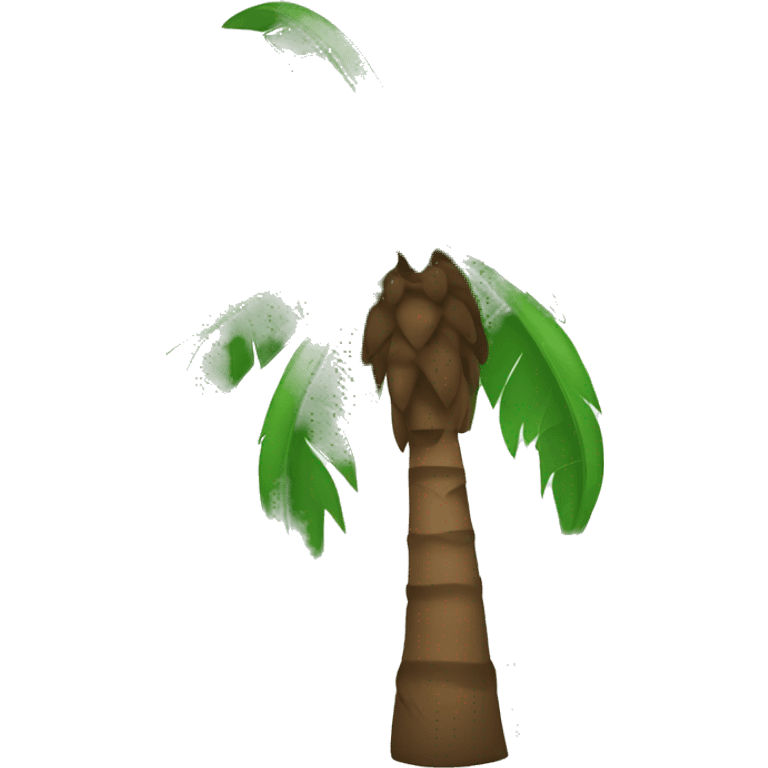 Palm tree with coconuts emoji