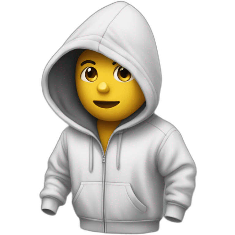 hoodie without a person emoji